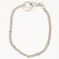 37cm Long Wallet Belt Chain Rock Punk Metal Key chain Gold Silver Keyring Mens HipHop Jewelry