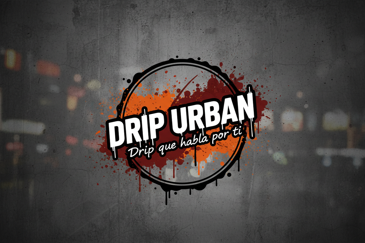 Logo Drip Urban estilo urbano